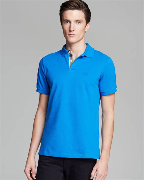 bloomingdales burberry mens polo|Mens Burberry Polos .